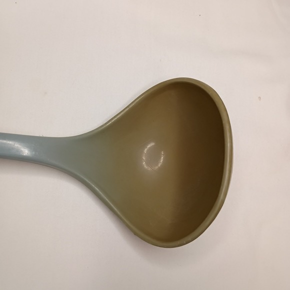 Vintage FOLEY Light Blue‎ Nylon Plastic Soup Ladle Kitchen Serving Utensil 11" - Picture 3 of 7
